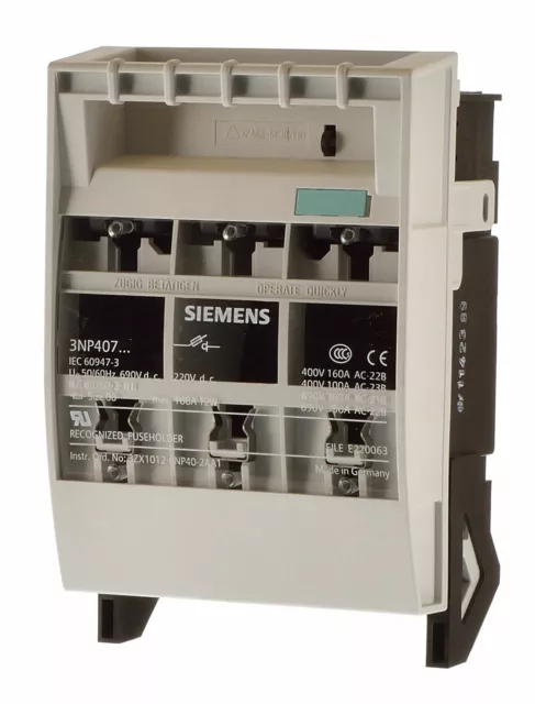 Siemens 3NP4070-0CH01 Sicherungstrenner 160A