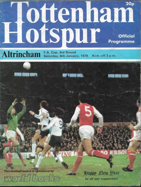 Soccer - FA Cup - Third Round - Tottenham Hotspur v Altrincham Stock Photo  - Alamy