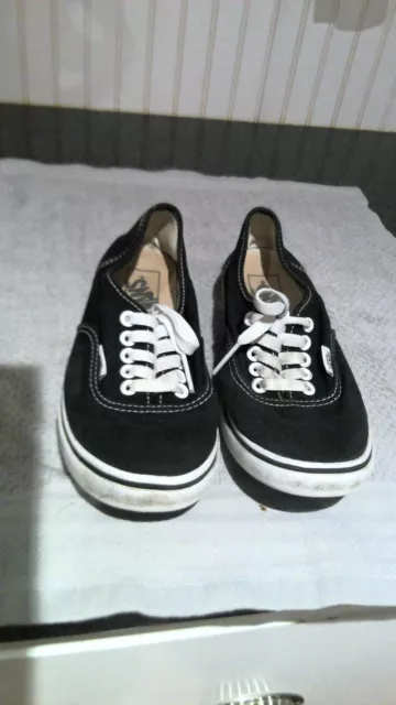 VANS Old Skool Low  Skate Shoes Black White UNISEX MEN'S 5 WOMEN 6.5 throwback