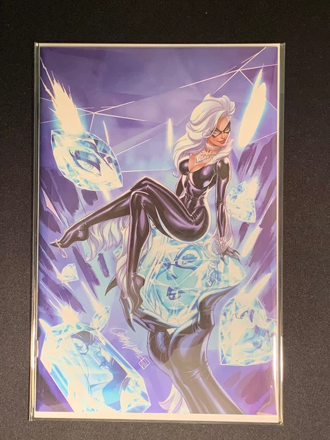 Black Cat #8 NM+ J Scott Campbell Exclusive Virgin Variant Sealed Marvel 2019