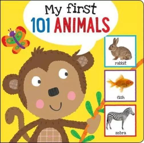 I'm Learning My First 101 Animals! Board Book (Relié)