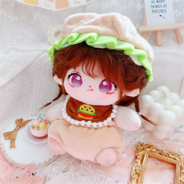 Plush Stuffed Hamburger Cotton Doll‘s Clothes  Doll Accessories