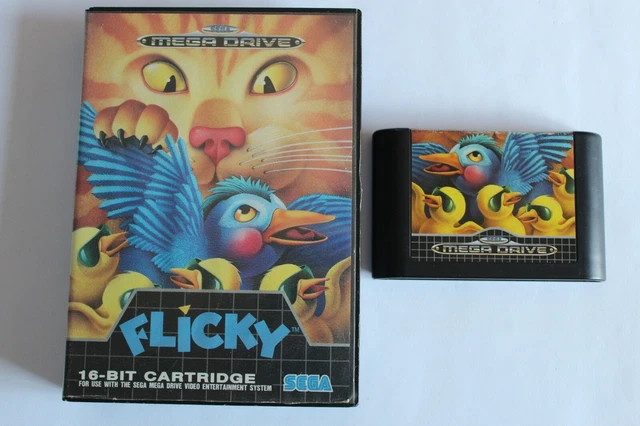SEGA MEGADRIVE (PAL) - FLICKY / Sans notice .