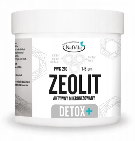 ZEOLITE DETOX PLUS PWK 210, 16 micrometers, 95 Clinoptilolite £30.00