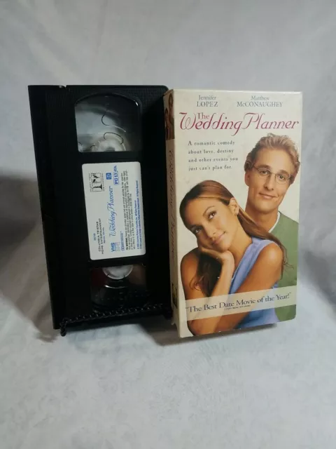 THE WEDDING PLANNER (VHS, 2001) Jennifer Lopez, Matthew McConaughey $3. ...