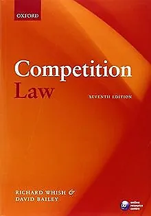 Competition Law von Whish, Richard | Buch | Zustand gut