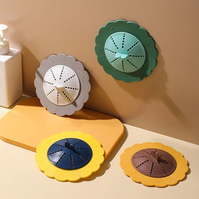 Copertura tappo chiusura pavimento scarico lavabo bagno antibloccaggio antiodore