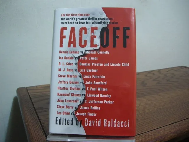Faceoff David Baldacci First Edition 2014 Signed Bookplate All Authors Connelly