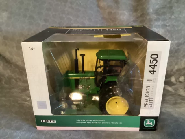 1/16 JOHN DEERE Model 4450 Precision Elite Series #1 Tractor W/Box ...