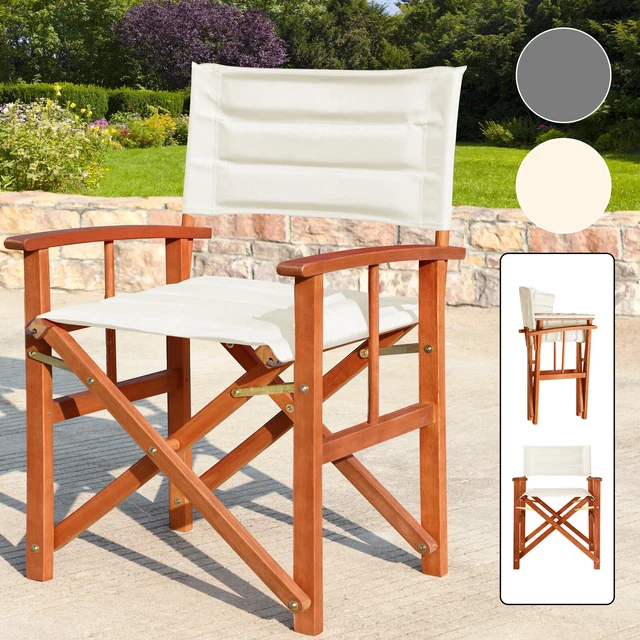 Puupaa 2 Stück Stuhl-Ersatz-Leinwand, Regiestuhl-Sitzbezug-Set, Faltbar, Waschbar, Outdoor-Möbelbezüge, Schutz Für Zuhause, Garten, Club-Stühle ( Schwarz