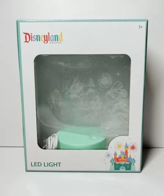 Disneyland Resort USB LED Light - Desk Light Disney Mickey Mouse Castle - NEW