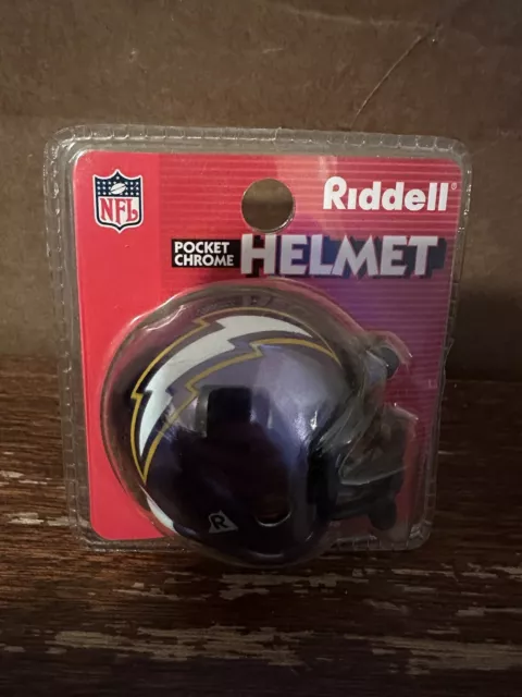 San Diego Chargers Riddell Pocket Chrome Pro Mini Helmet NFL Football
