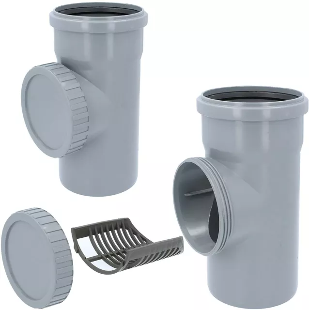 Filtre de Tuyau Descente Dn 100 Ø 110 MM Noir Protection Du Feuillage Baril