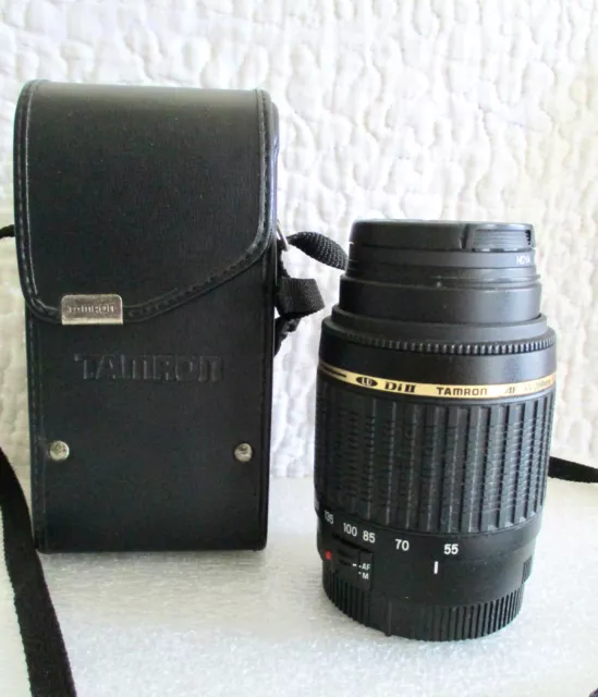 Lens Objectif TAMRON AF 55-200 mm f=4-5.6 Di II pour Canon EOS