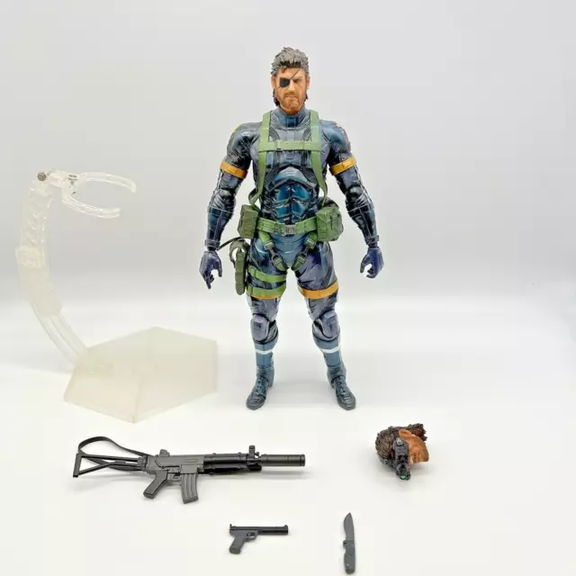 Play Arts Kai METAL GEAR SOLID V 5: Ground Zeroes Snake Actionfigur + Zubehör