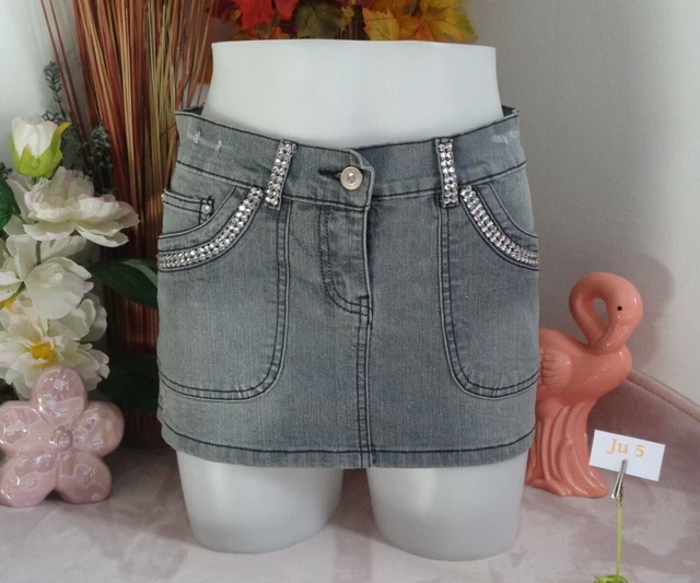 Mini-jupe En Jean Rose Fluo Clair Jennyfer - Taille 36 - Neuf Sans étiquettes - Parfaite Pour L'été