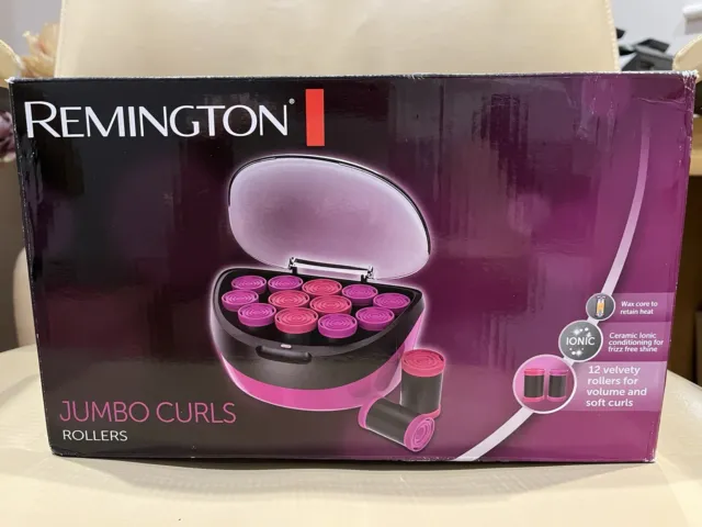 **NEW IN  BOX** Remington Jumbo Curls Rollers