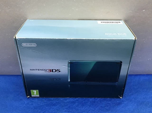 Caja Sin Consola Nintendo 3Ds Aqua Blue Original
