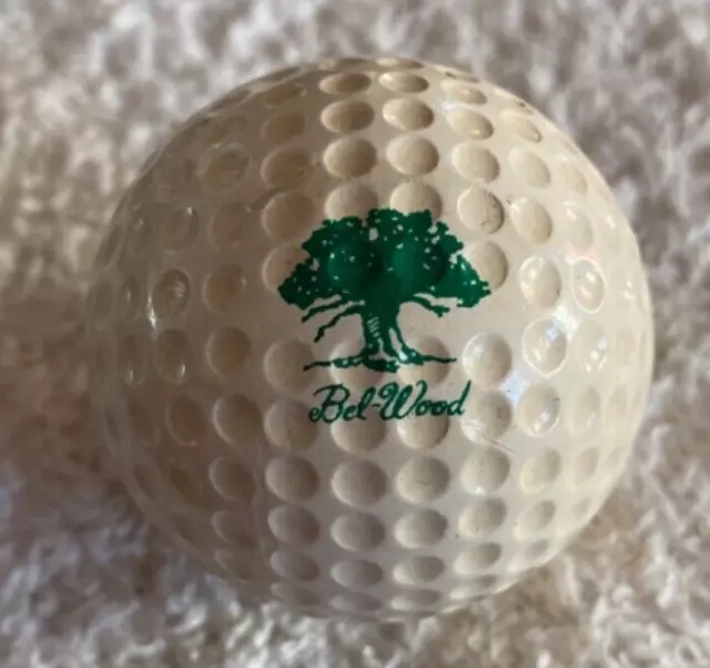 BEL-WOOD COUNTRY CLUB, MORROW OHIO, Logo Ball  1960s, HOGAN APEX