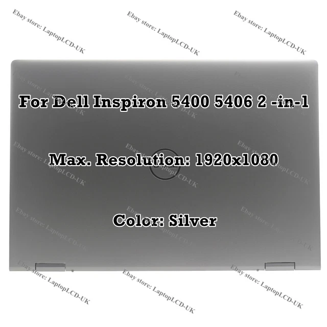 14" Dell Inspiron 5406 FHD 1920x1080 LCD Touch Screen Assembly Display Complete