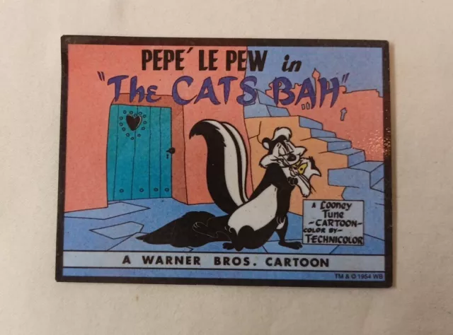 Looney Tunes Pepe Le Pew Warner Bros The Cats Bah Refrigerator Magnet