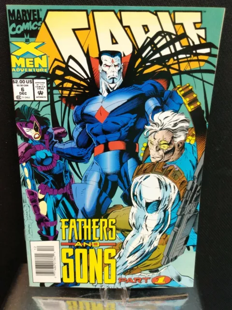 CABLE Vol. 1, No. 6 "Father & Sons Part 1" December 93. An X-MEN Adventure