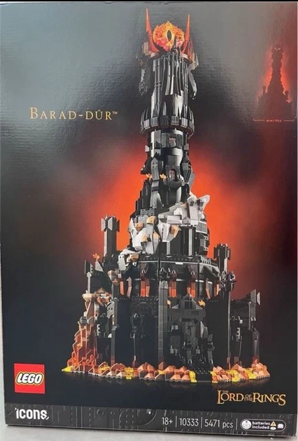 LEGO ICONS: DER Herr der Ringe: Barad-Dûr (10333) Neu Versiegelt OVP ...