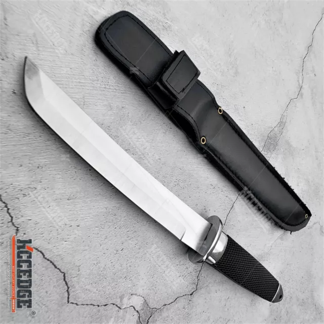 12.5" Samurai Style Tactical Fixed Blade Knife Cqb Edc Emergency Survival Gear
