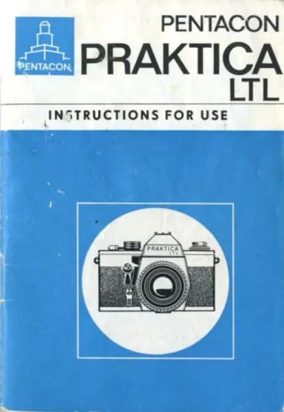 Pentacon Praktica LTL Instruction Manual Original