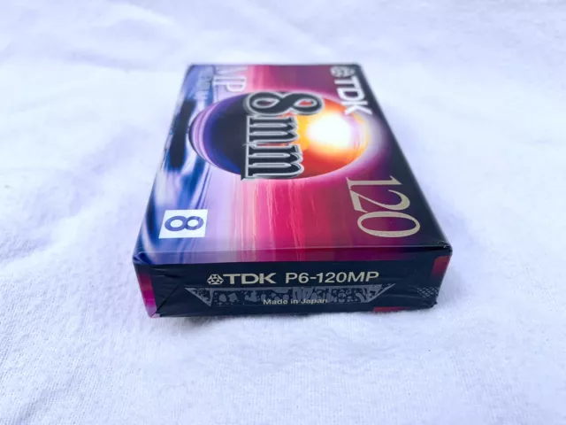 TDK 120MP Premium 8mm 120 Minute Premium Camcorder Video Cassette Sealed New 2