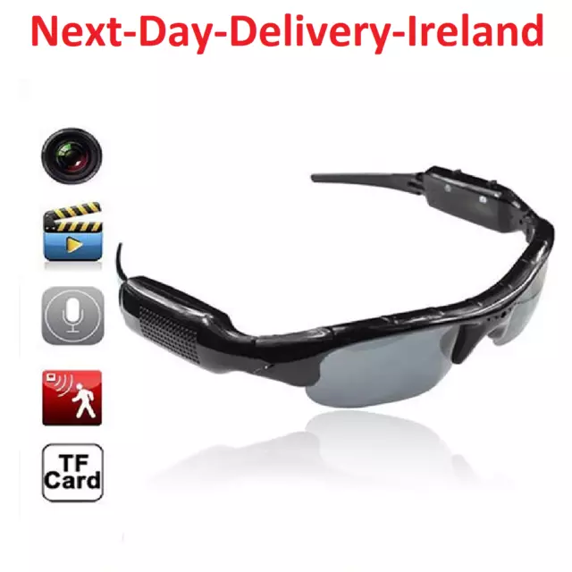 Sunglasses Glasses DVR Cam Hidden Spy Video Camera Recorder Wireless Camcorder