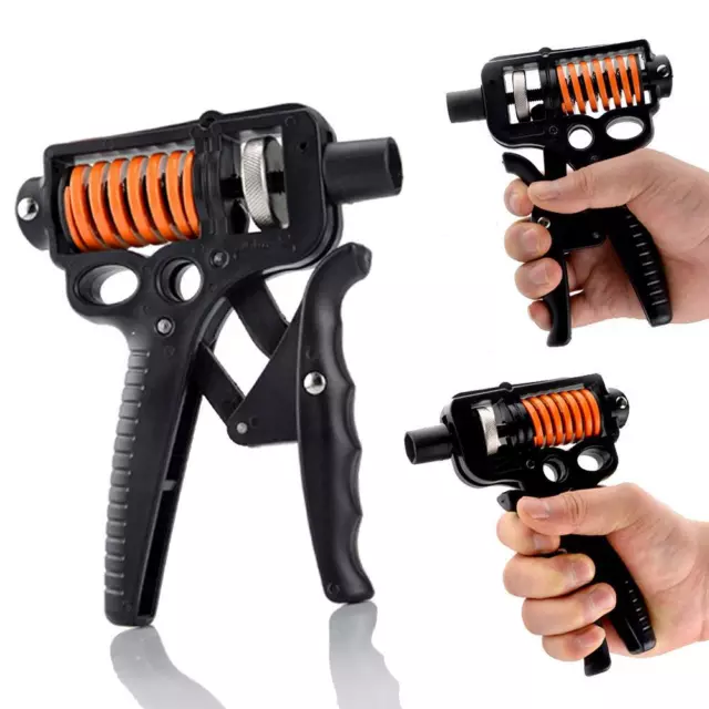 5-120KG Adjustable Hand Grip Strengthener Power Grippers Trainers Forearm U5U6