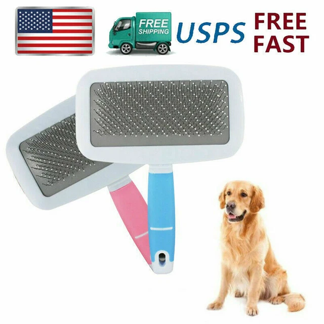 Pet Metal Teeth Flea Cleaning Comb Dog Puppy Cat Grooming Fleas Brush Tool USA