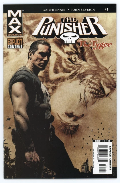 The Punisher The Tyger Max Comics #1 2006 Marvel One-Shot