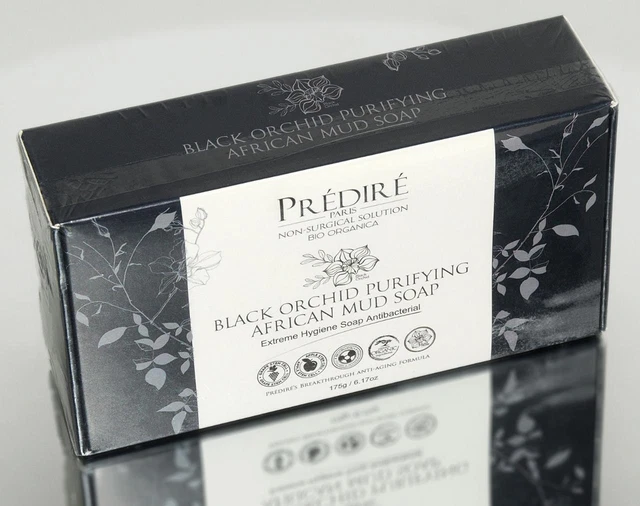 PREDIRE PARIS Black Orchid Purifying African Mud Soap 175g 6.17 oz BRAND NEW 27.28 PicClick PREDIRE PARIS Black Orchid Purifying African Mud Soap 175g 6.17 oz BRAND NEW 27.28 PicClick