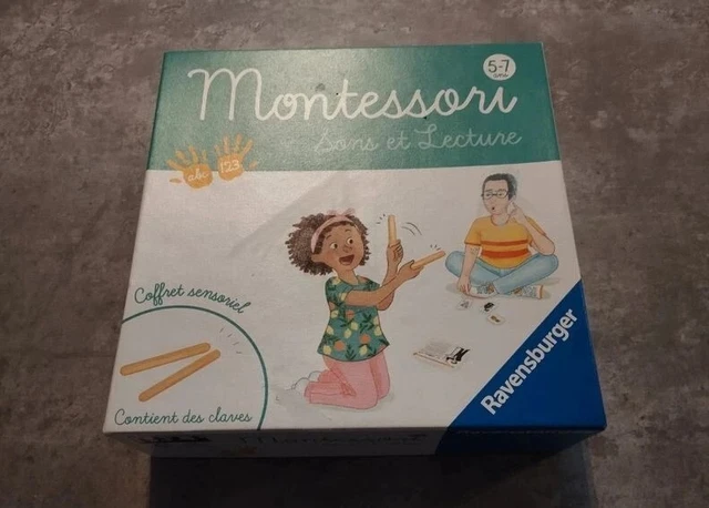 JEU EDUCATIF MONTESSORI - Sons et lecture - Coffret sensoriel multi ...