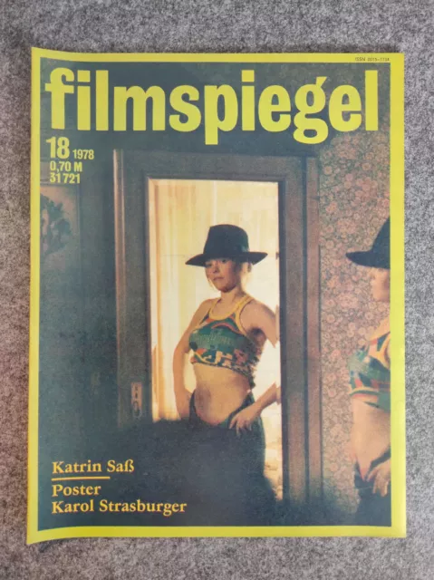DDR Magazin 70er und 80er Zeitschrift Filmspiegel 2