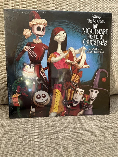 DISNEY TIM BURTONS The Nightmare Before Christmas 2024 12 x 12 Wall