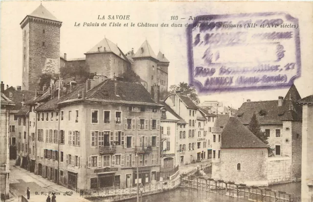 74  Annecy   Le  Palais De L'isle Et Le Chateau Des Ducs