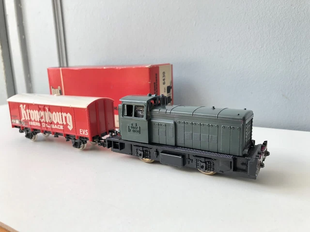 Lot De 7 Wagons Jouef HO - Train Marchandises SNCF - Vintage Modélisme Ferroviaire