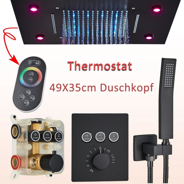 Hansgrohe Und Jowi Duscharmatur ShowerSelect Unterputz Duscharmatur Thermostat Weiss Regendusche Unterputz Duschsystem Set Mattweiss Thermostat S0zcx0qn