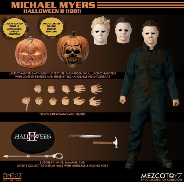 MEZCO ONE:12 MICHAEL MYERS HALLOWEEN 2 1981 ACTION FIGURE Halloween II SHIPS NOW