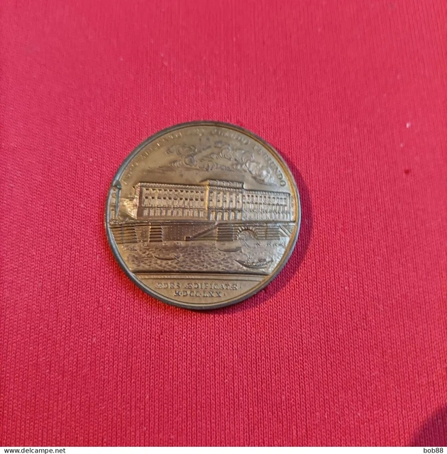 Médaille Souvenir – Visite De La Monnaie De Paris, Bronze Français
