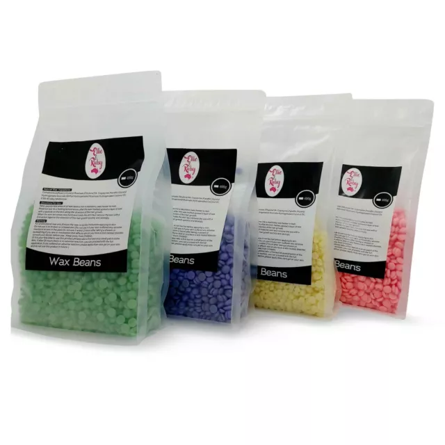 400g Hard Wax Beans - Brazilian Waxing Beads Stripless Bikini Hair Removal