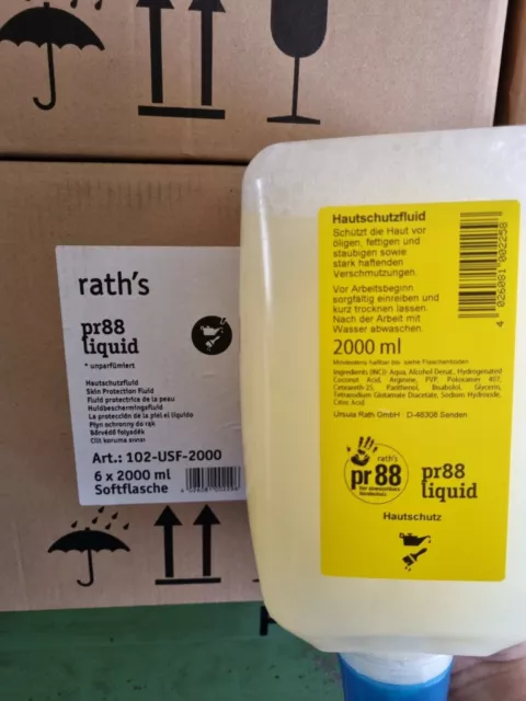 Rath's pr88 Liquid Hautschutzfluid 2,0 L