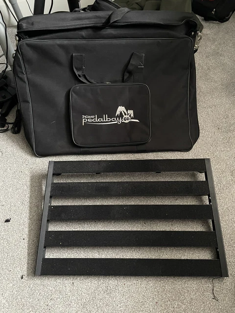 Palmer Pedalbay 60 Guitar / Bass Pedalboard with case - Collection Only