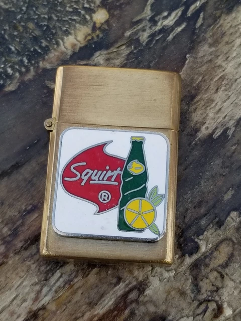 Rare Vintage Squirt Soda #444 Lighter Rogers Line Wee Liter Japan