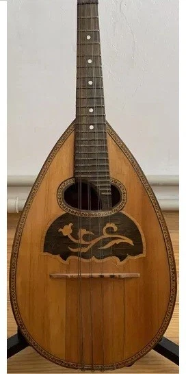 Rare Mandolin folks instrument 1961s Vintage Russia Mandolin  - 8 string PRIMA