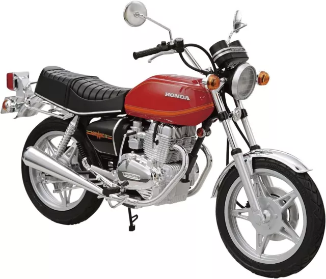 Aoshima 1/12 The Bike Series No.35 Honda CB400T HAWK-II 1978 Plastic Model