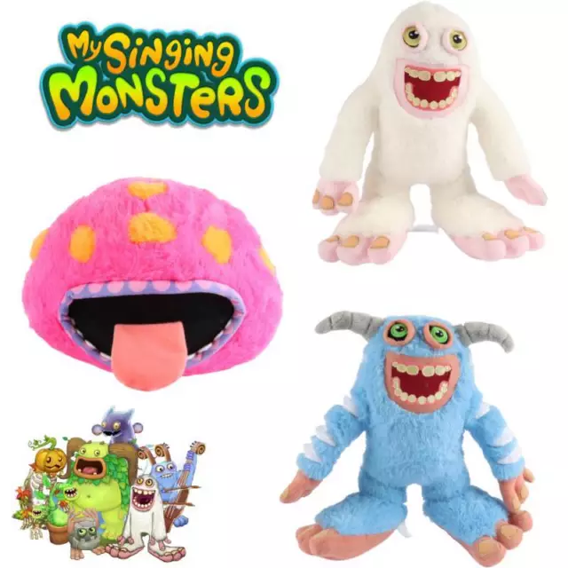 SINGING MY MONSTERS Thumpies Ghazt Toe Jammer Air Epic Wubbox Plush Toy  Gift Kid $12.84 - PicClick AU